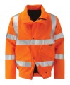 Gore-Tex orange high-vis Bomber Jacket