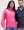 Hot Pink and Navy Blue unisex windcheater
