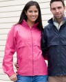 Hot Pink and Navy Blue unisex windcheater