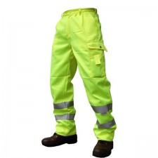 Hi Vis poly/cotton trousers