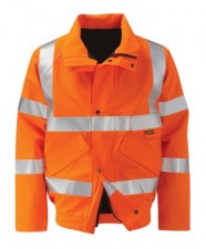Gore-Tex orange high-vis Bomber Jacket