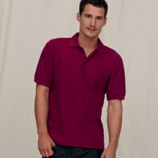 SS204 polo shirt, burgundy